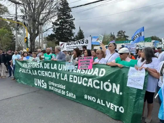 Salta también marchó por la universidad pública