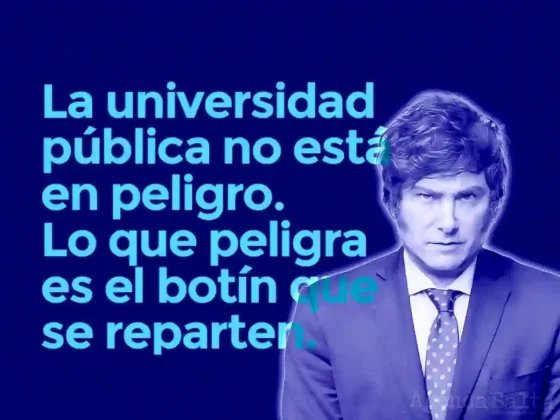 El mensaje de Javier Milei tras la marcha universitaria: “No permitas que te usen políticamente los golpistas”