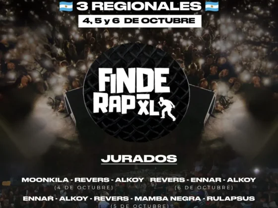 Llega un fin de semana a pura competencia de Rap