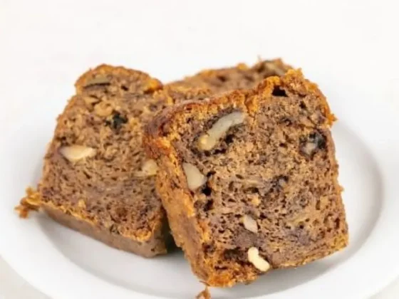 Budín de banana sin azúcar: poné la pava y hacé esta receta tan rica como tentadora, para comer sin culpas