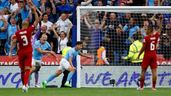 Julián Álvarez y un futuro prometedor en el Manchester City