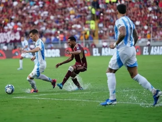 Argentina igualó 1 a 1 ante Venezuela por las Eliminatorias