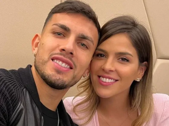 Leandro Paredes dio a conocer el nombre de su tercer hijo con Camila Galante