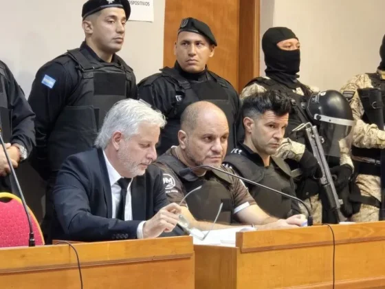 Leonardo Cositorto llegó al juicio con chaleco antibalas