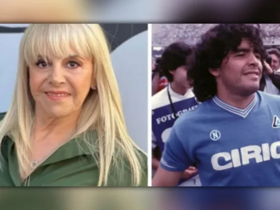 Claudia Villafañe recordó a Diego Maradona con un emotivo mensaje