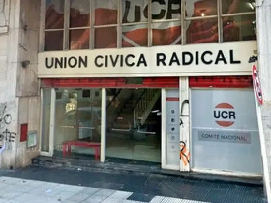 La UCR denunció un ataque a las oficinas del Comité Nacional