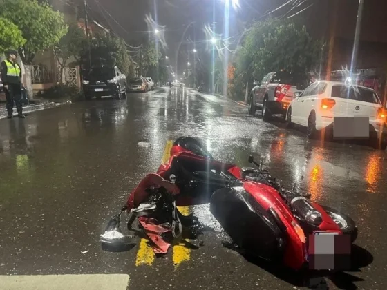 Se investiga el siniestro vial donde falleció un motociclista