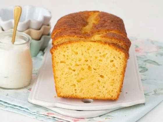 Torta de yogur protéica y sin harinas: muy fácil y en pocos minutos, una receta rica e ideal para la merienda