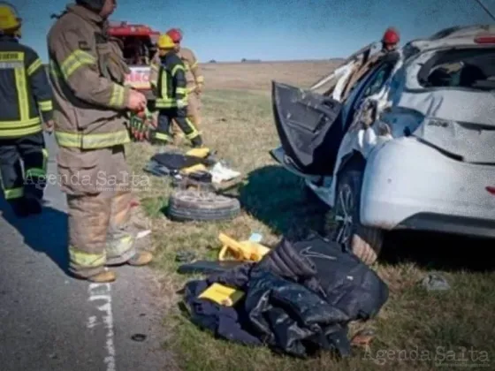 Volvian de vacaciones y murieron en la ruta