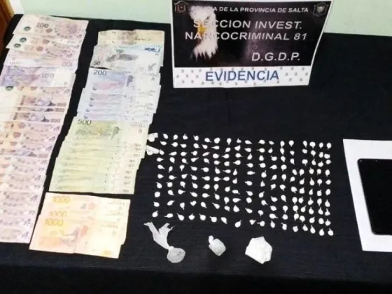 Detuvieron a salteña vinculada al microtráfico de drogas: le secuestraron más de 200 dosis