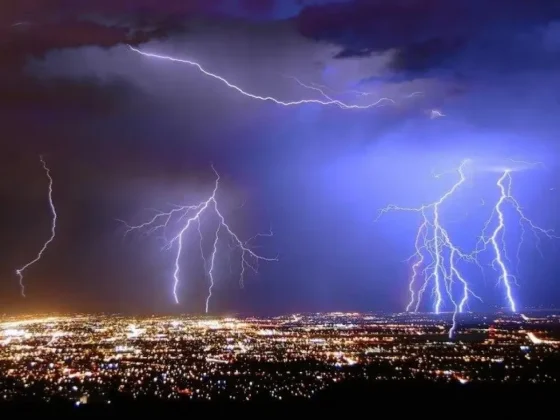 Alerta naranja y amarilla por tormentas para este sábado 7 de diciembre