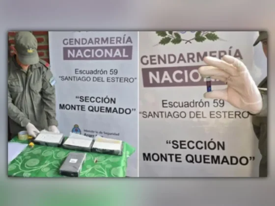 Encontraron 26 kg de cocaína escondidos dentro de cuatro cocinas en un micro que provenía de Salta