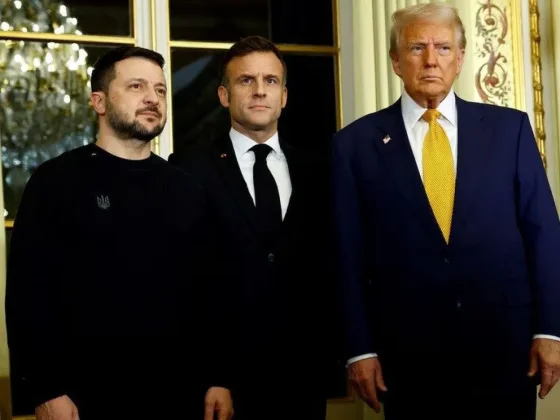 En la reapertura de Notre Dame, Macron se reunió con Trump y Zelenski