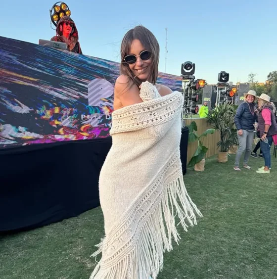 Con este vestido Pampita se robó todas las miradas en la final del Abierto Argentino de Polo