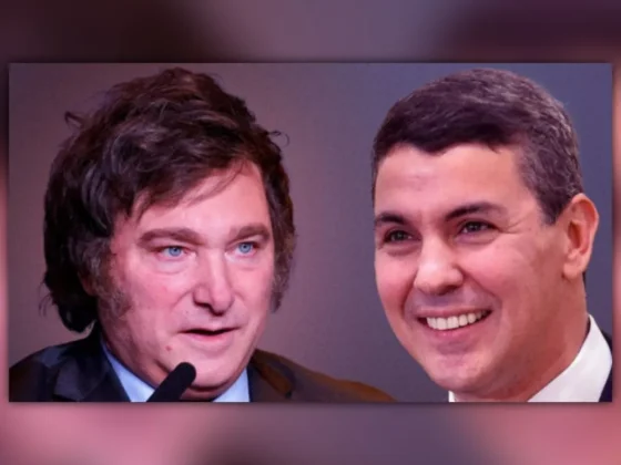 Santiago Peña consideró la gestión de Javier Milei como "muy destacada"