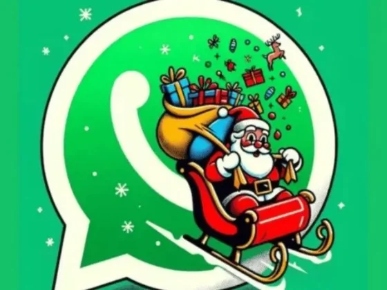 WhatsApp: cómo activar el "Modo Papá Noel" y darle un toque navideño a la aplicación