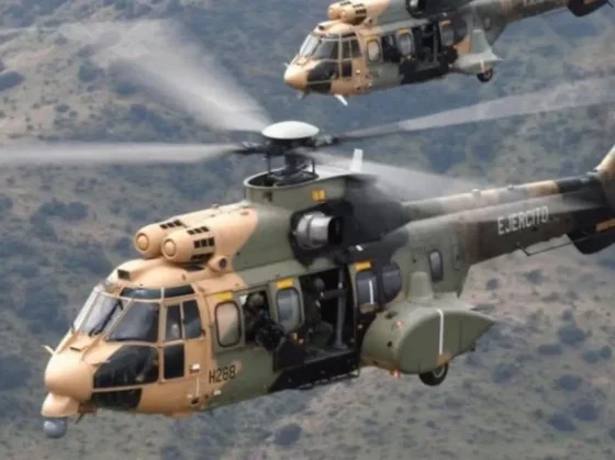 Argentina pidió explicaciones a Chile por el helicóptero militar que sobrevoló el espacio aéreo nacional