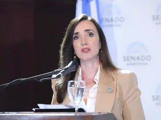 Victoria Villarruel congeló las dietas de los senadores hasta el 31 de marzo