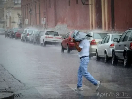 Nueva alerta por tormentas fuertes para Salta