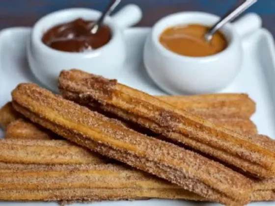 Churros sin harina, la mejor alternativa para acompañar la merienda