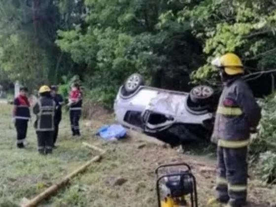 TERRIBLE: una salteña perdió la vida en Jujuy tras volcar con su automóvil