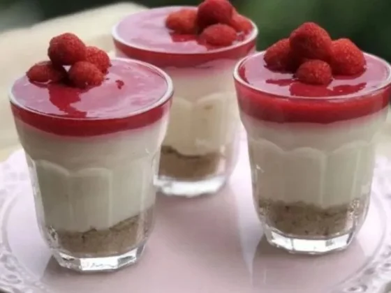 El postre del verano: Cheesecake en vasos, sin cocción