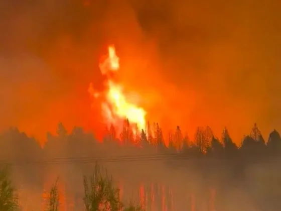 Se descontroló el incendio en El Bolsón y ordenaron una evacuación de urgencia