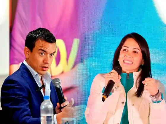 Tras un ajustado final, Daniel Noboa y Luisa González se enfrentarán en un balotaje en Ecuador