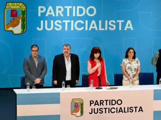 Cristina Kirchner convocó al congreso del Partido Justicialista