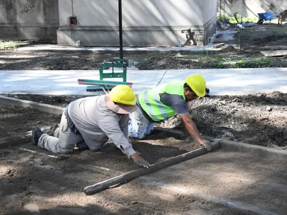 A buen ritmo continúan las obras en el predio de la ex Palúdica