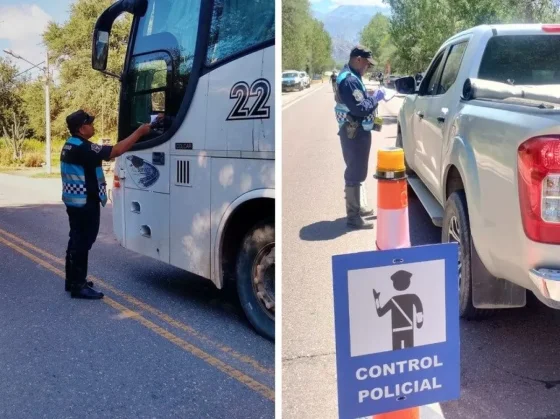 El Operativo Serenata a Cafayate deja más de 100 conductores infraccionados en sus primeras dos jornadas