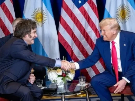 Trump afirmó que está dispuesto a firmar un acuerdo de libre comercio con Argentina