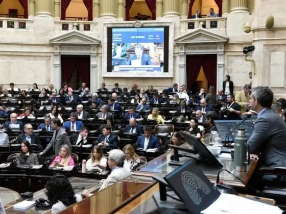 Diputados: la sesión por Bahía Blanca terminó con empujones, gritos e insultos