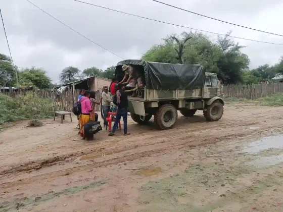 Alerta por tormentas fuertes para el norte provincial: preocupación por la crecida del río Pilcomayo