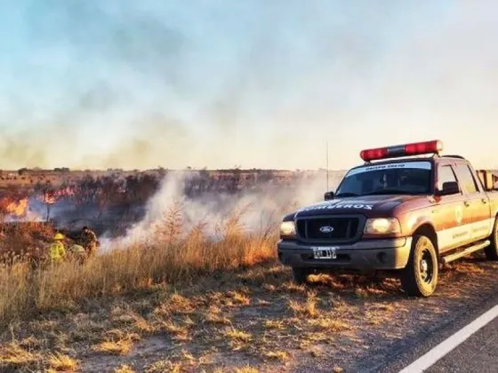 El fuego destruyó todo y lo único que se salvó fue una gruta del Gauchito Gil