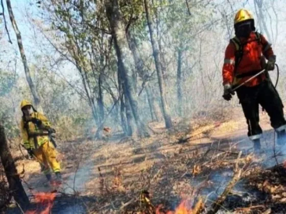 Continúa el trabajo integral para sofocar los focos ígneos activos en Colonia Santa Rosa