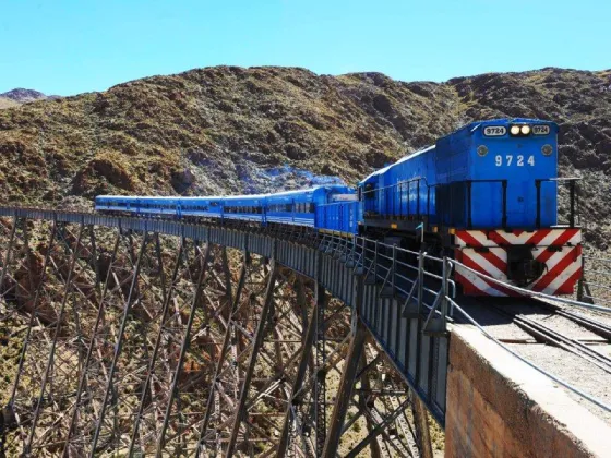 Una falla mecánica complicó un viaje en el Tren a las Nubes, aunque sin riesgos