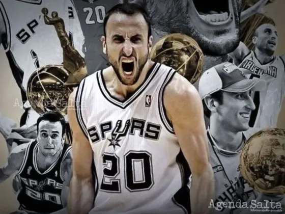 "Manu" Ginóbili ingresará el sábado al Salón de la Fama de la NBA