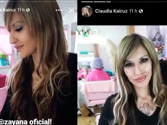 Zayana apareció con un nuevo look y la confundieron con Xipolitakis