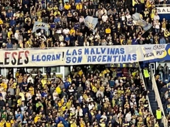 Los hinchas de Rosario Central se burlaron de la muerte de la reina Isabel II: “Chau, vieja”