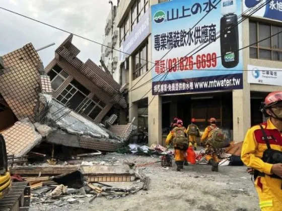 TERREMOTO EN TAIWÁN: hubo al menos un muerto y 79 heridos