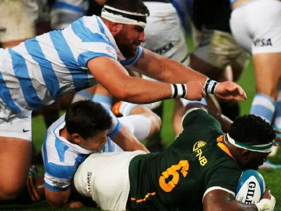 Los Pumas no pudieron ante Sudáfrica en el cierre del Rugby Championship