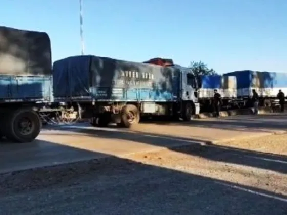 METÁN: camioneros chocaron en la ruta 9/34: solo hubo daños materiales