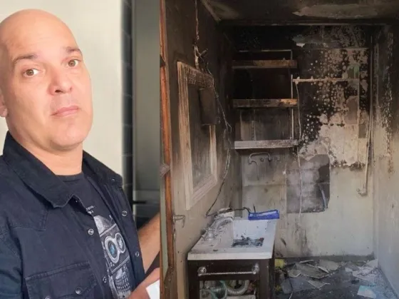 El chef Santiago Giorgini vivió un momento dramático: se incendió su casa mientras dormía