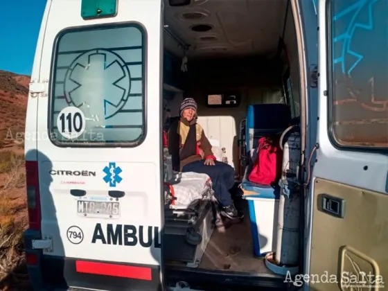 Los trabajos de rescate estuvieron a cargo de Bomberos y de la Policía de Salta.