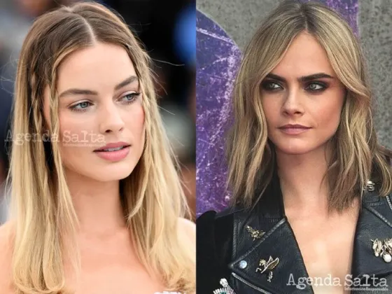 Margot Robbie y Cara Delevingne se conocieron cuando filmaron la película "Escuadrón suicida" en 2016.