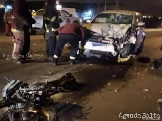 Los fallecidos se trasladaban en una motocicleta.