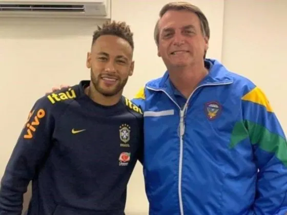 Jair Bolsonaro arrastra a Neymar a la campaña y le agradece el apoyo a su candidatura: “Tú eres el hombre”