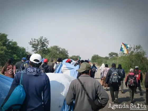 Originarios ya marchan hacia Salta capital cansados de las falsas promesas