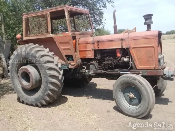 El tractor con el cual ocurrió el trágico accidente.